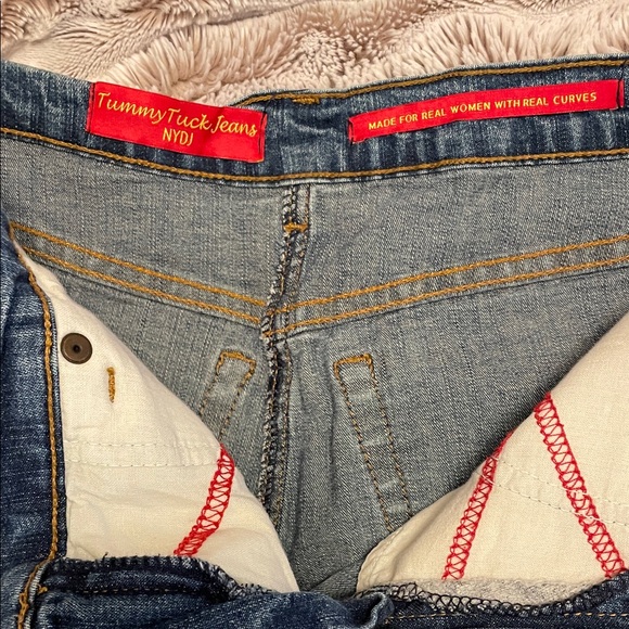 NYDJ Blue Denim Skirt vintage modest - Picture 2 of 6